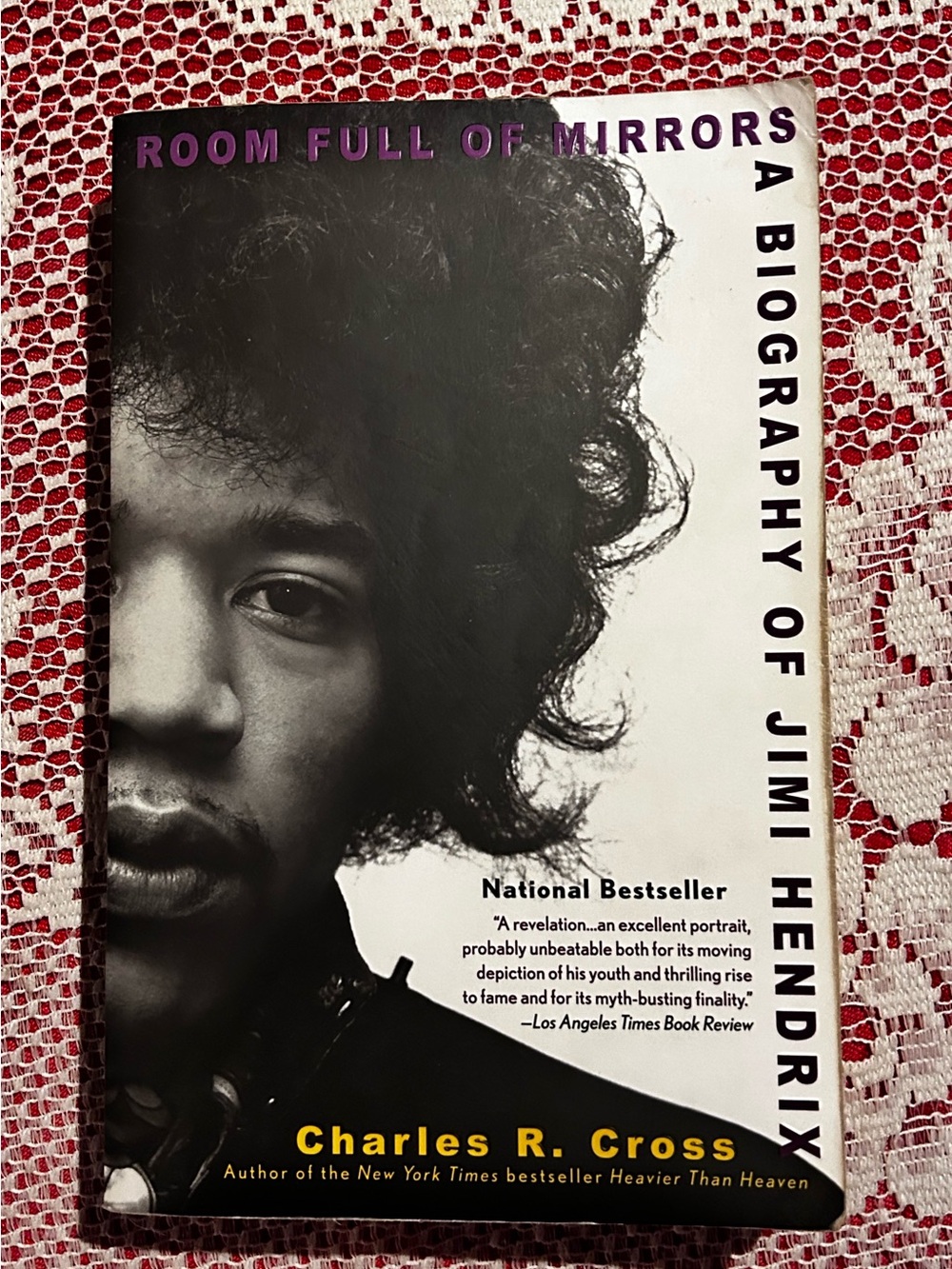 Room Full of Mirrors: A Biography of Jimi Hendrix - Black & White Cover